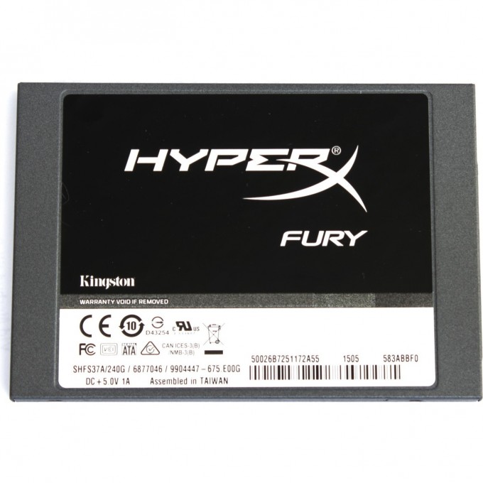 SSD диск KINGSTON HyperX Fury 3D 240Gb KC-S44240-6F 634634